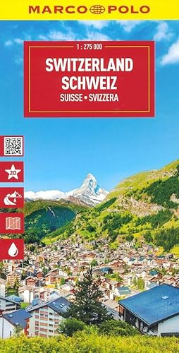 Svizzera 1:275.000. Ediz. multilingue