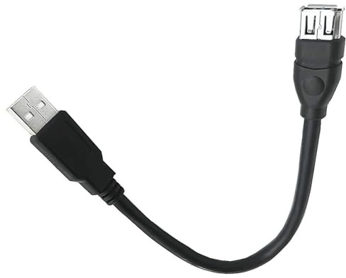 Kfwfuaee Cavo convertitore USB 2.0 a maschio a IEEE1394 a 6 pin per fotocamere e registratori, 20 cm Firewire su USB