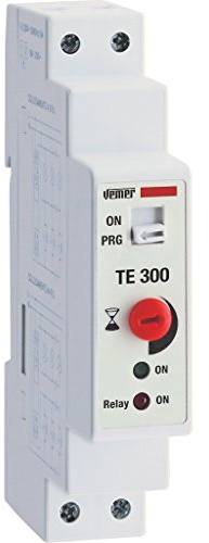 VEMER VE766700 TE-300 - Temporizzatore Luci Scale Elettronico Multifunzione, Installazione su Barra DIN, Bianco