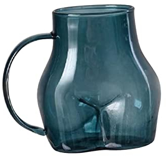 Bicchieri da birra in vetro Bicchieri resistenti alla rottura Bicchiere da birra artigianale Bicchiere da birra con manico Bicchieri da birra classici Bicchiere da bere (manico trasparente)/1629 ( Col