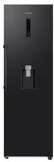 Samsung Tall One Door Fridge, Features SpaceMax™ & Total No Frost Technology, Water Dispenser, Black, Model: RR39C7DJ5BN