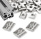SWTYExt 30 Piezas Tuerca en T M6 Deslizante Tuerca European Standard Tuercas Deslizantes Serie 30 Carbono Tuerca de Ranura para Accesorios de Perfil de Aluminio Perfiles de Extrusión de Estándar