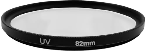 82 mm UV-filter för Canon/Nikon/Sony/Fujifilm/Sigma/Tamron kameralins och andra fler generiska varumärken (Filter-82)