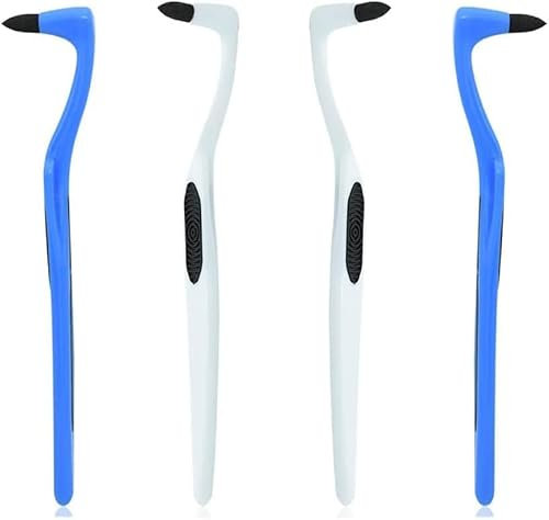 Éliminateur de Taches Dentaires 4 Pièces Outil de Détartrage, Polisseur, Brosse Interdentaire, Gomme à Dents pour Enlever Plaque, Tartre et Taches, Blanchiment et Soins Dentaires