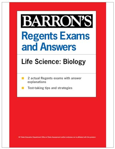 Regents Exams and Answers: Life Science: Biology, 1st Edition (Barron's New York Regents)