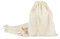 IDEA HOME Baumwolle Kleine Beutel mit Kordelzug 10 Stück - Baumwollsäckchen 25 x 30 cm - Geschenktüten Baumwoll Säckchen Klein - Baumwollbeutel für Schmuck, Hochzeit, Weihnachten