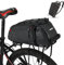 KEMIMOTO Bike Bag Rear Rack Bag Bicycle Trunk Bag, PVC Waterproof Bicycle Pannier Bike Saddle Bag, Bike Bags for Rear Carrier for Universal Road Mountain Bike