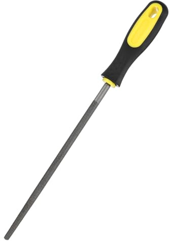 M METERXITY Lima Rotonda In Metallo 8 Pollici, Lima Diamantata In Acciaio Ad Alto In PVC Per Legno/Metallo/Ceramica/Vetro/Pietra/Gioielli/Piastrelle/Modelli/Fai Da Te/Affilatura