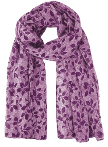 AWAVM Scarf for Women Ladies Lightweight Scarves Thin Long Print Scarf Gifts for Women (2)