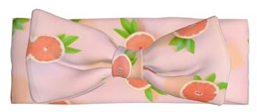 Bonita diadema de pomelo para bebé, un accesorio para el pelo para recién nacidos y bebés, adecuado para bebés de 0 a 6 meses de edad