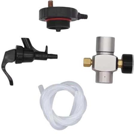 Colcolo Kit de distribution de mini-fûts avec ligne de brassage, distributeur de bière en fût, robinet de pique-nique et régulateur de CO2 pour le brassage