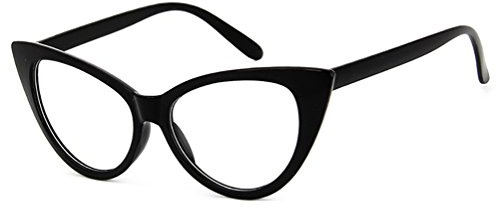 50er Jahre Damen Brille Elvis Rahmen Partybrille Cat Eye Katzenauge Dress up Parteien Dawnzen®