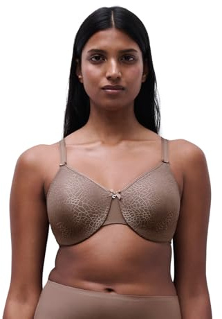 Chantelle C Magnifique Seamless Unlined Minimizer Sujetador Reductor, Opaque, Avellana, 80H para Mujer