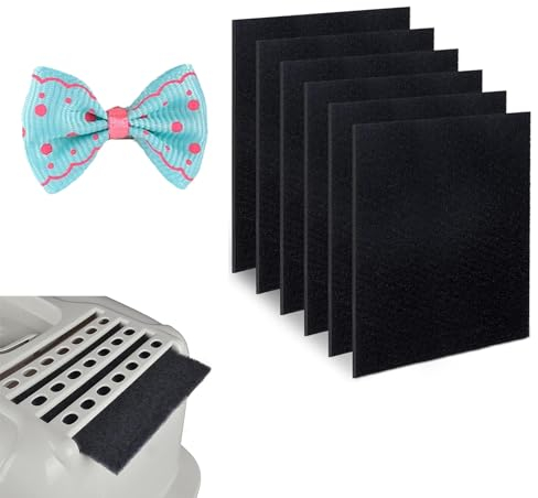 BAOSROY Filtro de Carbón Activado para Arena de Gato,Filtros de Olor de Carbono,Filtro de Grano de Gato,Filtro Carbon Activo para Arenero de Gatos,Filtro De Desodorización De Carbón Activado (M-6PCS)