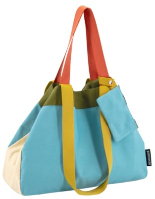 REMEMBER Canvas Tasche Luca - 100% Baumwolle - B 50 x T 16 x H 36 cm