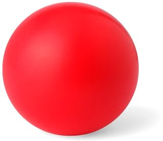 CABLEPELADO - Balle anti-stress rouge 7 cm - Balle anti-stress pour réduire le stress, soulager l'anxiété et détendre la main, idéale pour l'exercice de la main et améliorer la concentration