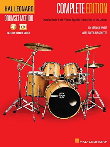 Drumset Method Édition Complète | Recueil de Chansons Cours Débutants avec Audio Vidéo | Apprendre Batterie Étape par Étape Livres 1 et 2 | Guide Instruction Percussion Tous Âges Hal Leonard
