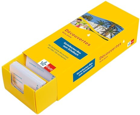 Découvertes Série Jaune 4 - Vokabel-Lernbox zum Schulbuch: Französisch passend zum Lehrwerk üben (Découvertes. Série jaune (ab Klasse 6). Ausgabe ab 2012)