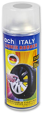 Vetrineinrete® Vernice Spray per Cerchi Auto bomboletta per verniciare dipingere Cerchioni Moto Removibile Smalto Pellicola AntiGraffio 400 gr Vari Colori (Grigio) M57