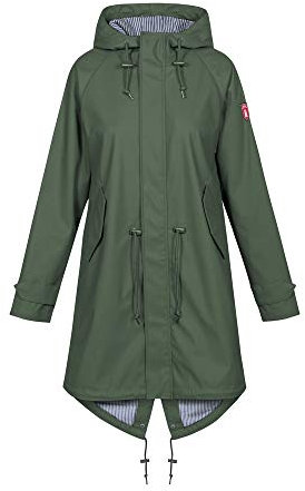derbe PU Friese Traveby Fisher Women, 36/36 Damen, Olive/Navy