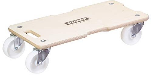 Wagner Transporthilfe MM 1326 I 59 x 29 x 13,5 cm - Tragkraft 400 kg - ideal für Unhandliches, Geräte & Möbel I 3 Griffmulden I bestens beweglich I FSC®-Zertifiziert - 20132601