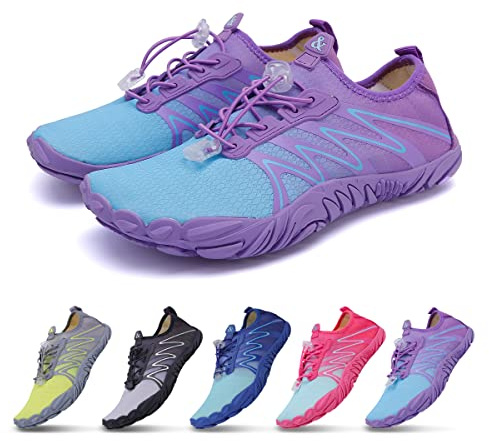 ziitop Water Shoes for Men Women Beach Barefoot Swim Rock Climbing Pool Shoes Socks, Anti-Slip Breathable Quick Dry Lightweight Slip-on, Outdoor Sport Hiking Walking Boating Fishing Diving Surfing