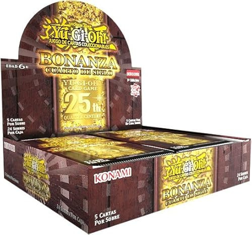 Yu-Gi-Oh! Juego DE Cartas COLECCIONABLES - Quarter Century Bonanza Display