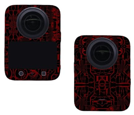 MALSSE Pellicola protettiva per fotocamera 360 in PVC personalizzabile, facile applicazione e pellicola rimovibile per fotocamera