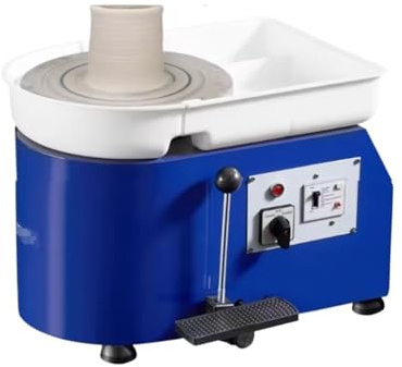 Professional 350W Electric Pottery Wheel Throwing Ceramic Equipment Mini Pot Set for Beginners Precise Control