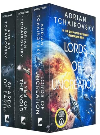 The Final Architecture Series 1-3 Books Collection Set By Adrian Tchaikovsky(Shards of Earth, Eyes of the Void & Lords of Uncreation)