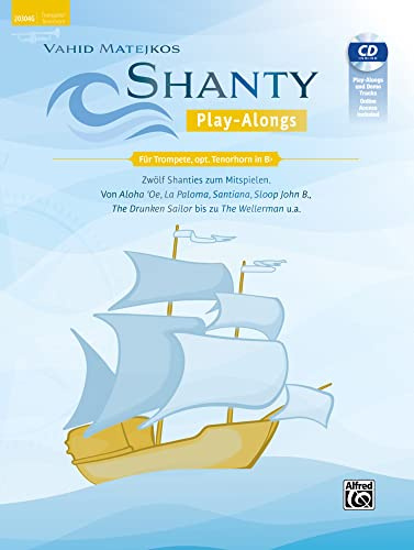 Shanty Play-Alongs Trompete: Opt. Baritonhorn (ViolinschlüSsel