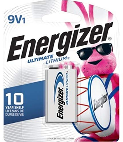 Energizer L522BP Ultimate Batteria al Litio, 9 Volt, Quantità 6