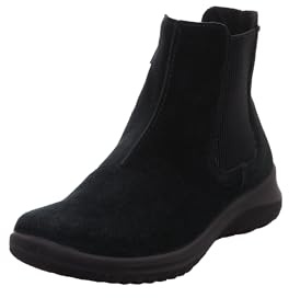 Legero Stivali morbidi da donna leggermente imbottiti Gore-Tex Chelsea, Nero 0000, 39 EU