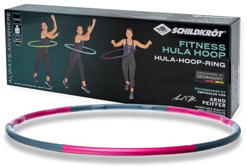 Schildkröt Fitness-Hoop, 100cm Durchmesser, Fuchsia-Anthrazit