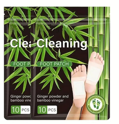 Foot Patches 20 Pcs Foot Pads to Remove Toxins 100% Natural,Deep Cleansing for Stress Relief,Sleep Aid, Enhance Blood Circulation