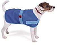 Petface Cooling Summer Dog Coat, Blue, 30 cm (Pack of 1)