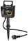 Hama Gartensteckdose 2fach, mit Zeitschaltuhr (wetterfeste Außensteckdose mit Erdspieß, IP44, Outdoor, einfach programmierbar, reduzierter Stromverbrauch, 250V) schwarz