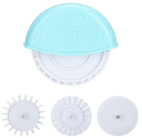 4 Pièces Roulette Patisserie, Roulettes à Pizza pour Faire Belles Croûtes à Tarte ou Pâtes à Ravioli