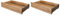 fornera f21 Massivholz Bettkasten Set (2 Stück) (Bio geölt)