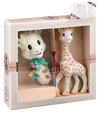 Sophie die Giraffe Geschenkset zur Geburt Sophiesticated Rassel Pouet 00012