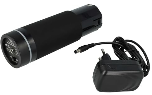 vhbw Laddningssats 2 st. massageenhet, massagepistol kompatibel med Taotronics TT-PCA003 - batteri, laddare