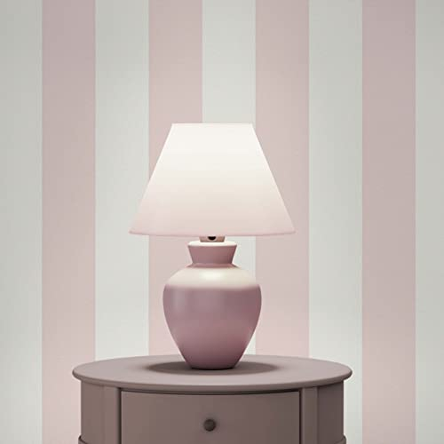 TADESSI Tapete Streifen Pierre M1-No.712 Vliestapete Rosa Weiß Streifentapete für Wohnzimmer Schlafzimmer Küche