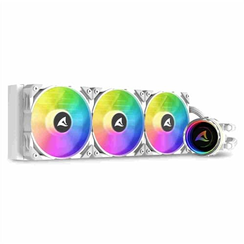 Sharkoon S90 RGB, AIO Wasserkühlung weiß, Typ 360