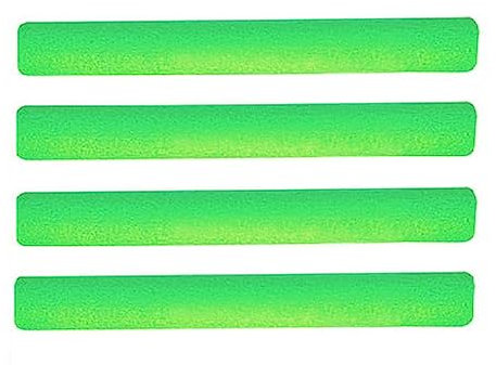 geugecy Churro Piscina Espuma, Churro Flotador Espuma Piscina, 152cm Espuma Flotante Fideos para Piscina, Tubo Flotador Alargado Piscina, para Niños Adultos, Verde, 4 piezas