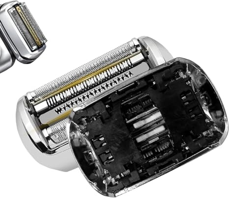 92M Ersatzrasierköpfe für Elektrische Rasiermesser der S9/9 Pro Replacement Rasierkopfen, Kompatibel mit 9290cc/9291cc/9370cc/9293s/9385cc/9390cc/9330s/9296cc, Rotierblatt aus Edelstahl