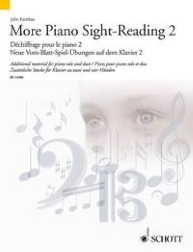 More piano sight-reading 2 vol. 2 piano: Additional Material for Piano Solo and Duet