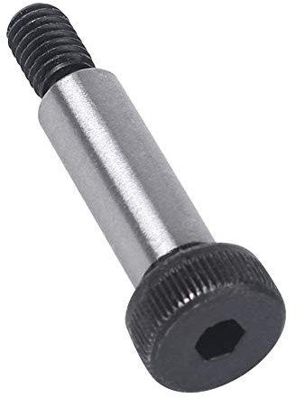 Gtagain Ferretería Hombro Tornillo - Acero al Carbono Hexágono Cabeza Hombro Tornillo Métrico Rosca Allen Pernos Hombro Longitud 6 mm 8 mm