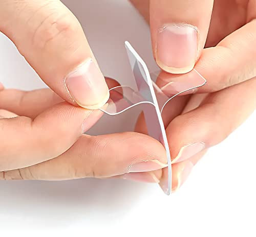 140 Pcs Ruban Adhésif Double Face Multifonctionnel, Ruban adhésif extra fort et réutilisable transparent lavable Nano Tape Fixation de divers objets dans Voitures, Cuisine, Domicile ou Bureau