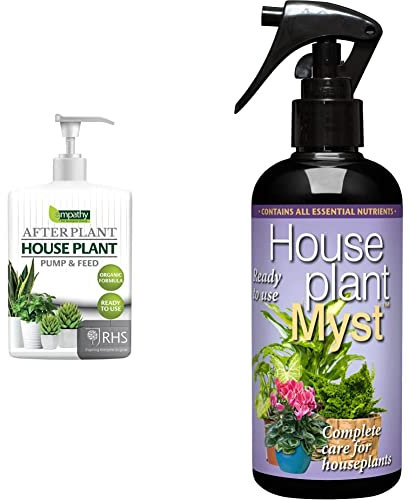 Empathy APHP500 RHS After Plant House Plant Pump & Feed, 500ML & Growth Technology Ltd Houseplant Myst Spray 300ml, Black