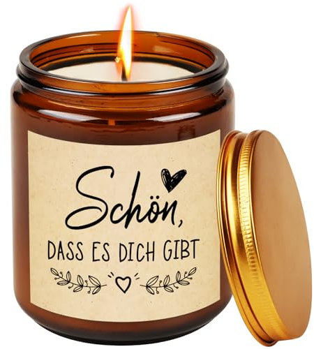 TUZELIYA Geschenke für Frauen - Kerzen Geschenk für Frauen & Männer - Geschenk für Freundin Mama Oma Geburtstag Muttertag Hochzeitstag Valentinstag Weihnachten - Geburtstagsgeschenk - Duftkerzen